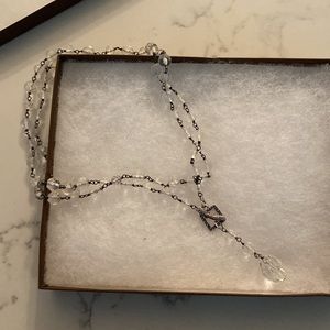 Silpada Sterling Silver Crystal Necklace